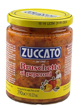 Lade das Bild in den Galerie-Viewer, Bruschetta ai peperoni - ZUCCATO - Bruschetta Aufstrich mit gegrillter Paprika