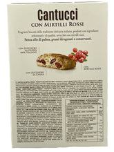 Lade das Bild in den Galerie-Viewer, Cantucci Mirtilli Rossi – Falcone - Cantucci mit Preiselbeeren / Cranberry
