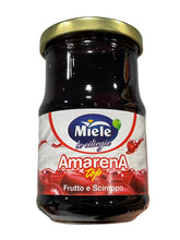 Lade das Bild in den Galerie-Viewer, Amarena Frutto e Sciroppo - Miele - Amarena Kirschen in Sirup

