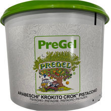 Lade das Bild in den Galerie-Viewer, Arabeschi Krokito Crok Pistacchio - PreGel  – Pistazienpaste mit Engelshaar (Keksteig)

