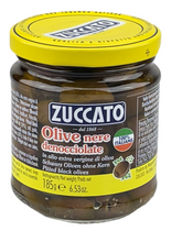 Lade das Bild in den Galerie-Viewer, Olive nere denocciolate -ZUCCATO- Schwarze, entsteinte Oliven in Olivenöl
