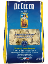Lade das Bild in den Galerie-Viewer, Orecchiette -De Cecco- Öhrchennudeln
