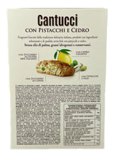 Lade das Bild in den Galerie-Viewer, Cantucci Pistacchi e Cedro – Falcone - Mandelgebäck mit Pistazie und kandierten Zitronenstückchen
