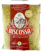 Lade das Bild in den Galerie-Viewer, Vermicelli Tagliati  – Riscossa - kurze Spaghetti
